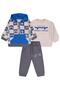 Dama Empirme 3-Piece Set 6-18 Months - Beige 9-12 Months