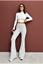 2' Pack - Spanish Rope with Elastic Waist Flared E Ribbed Knit N - 8