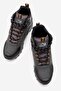 Women's Hooked Trekking; Smoked Black Yellow - 5
