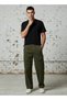 Men Regular Fit Crew Neck Short Sleeves Applique T-shirt - 2