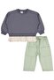 6-18 Month Set with Detachable Detail - Gray - 3
