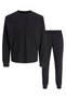 Men's Pajama Set - Solid - 3