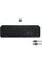 MX Keys S Advanced Full size Wireless Scissor Keyboard with Backlit keys - Black - 2