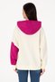 Women's Navy Blue Hooded Sweatshirt 50307784-Vr023 - 5