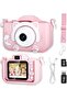 YU WELL Kids HD Digital Camera for Ages 3-12, Selfie Video Camera (Pink, Model-1)