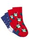 Penguin Towel 6-2 Piece Baby Girl Sock Set - Standard - 3
