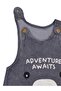 Adventure Awaits Embroidered Bodysuit 6-18 Months Slopet - Gray 9-12 Months - 2