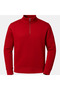 Men's Regular Fit Half Zip Mock Neck Basic Sweatshirt - 5