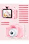 YU WELL Kids HD Digital Camera for Ages 3-12, Selfie Video Camera (Pink, Model-1) - 4