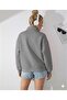 Women's Stand-Up Collar Half Zip Sweatshirt - 2