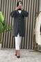 Zübeyde Hirka Acrylic Yarn Fabric Women's Smoked Buttoned Cardigan