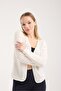 Women's 100% Cotton Textured Transitional Thin Cardigan – Long Sleeve, Lightweight and Breathable Knitwear Jacket 3015