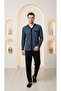 Men's Pajama Set Buttoned through the Body Men's Pajama Set V-Neck Men's Pajama Set - 7