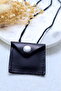 Cevşen-I Kebir Prayer Necklace with Square Faux Leather Case