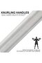 Olympic Rod Bar, 1.2M Solid Steel Barbell with Chrome Finish for Powerlifting & Lifting - 6