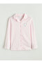 Shirt Collar Girl's Pajama Set - 2