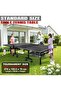 Outdoor Tennis Table 9x5 FT, Foldable Ping Pong Play System with Waterproof Panels EM-8010 TT Table - 2