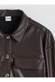 Ozmarka New Season Leather Look Girls' Shirt - 3