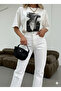 Women's Denim Palazzo Pants - 3