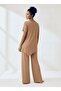 Plus Size Combed Cotton Top and Bottom Set - 3