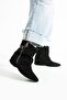 Eva Women's Suede Detailed Tan Flat Heel Casual Boots - 3