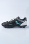 Black Turf Soccer Shoes Football Boots - 5