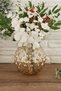 Bal Decorative Sandy Glass Vase Bal-20 cm ••Decorative Vase Modern Vase Living Room Vase | |   Modern Vase Models Flower Vase Tabletop Vase Live Flower & Artificial Flower Vase - 6