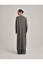 Belted Combined Long Kimono Anthracite Melange - 7
