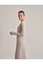 Fitted Long Sleeve T-Shirt Stone One Piece - 7