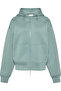 Ls Scuba Cropped Oversized D Sweat Women's Green Sweatshirt