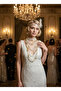 Pearl and Bead Design Bijouterie Necklace Jewelry White Gold Detailed Multi Long 2 Piece with Choker
