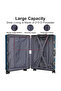 POGAGO PP Hard Case 3-Piece Luggage Set | Lightweight Suitcase with Aluminum Frame & 360 Wheels - 3
