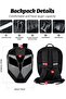 Gelrova Knight Motorcycle Backpack with LED Eyes, Waterproof Hard Shell, 19in - 3