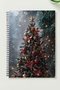 New Year Themed A5 Metal Spiral Unlined Cardboard Cover New Year Themed Notebook - 2