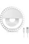 XINBAOHONG Rechargeable Clip-on Selfie Ring Light, 36 LED (White)
