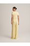 Fit Cut Short Sleeve T-Shirt Butter Yellow One Piece - 3