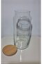 Vacuum Bamboo Lid Glass Storage/Organization Jar 1400 ml - 3