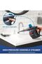 Outspurge Handheld Pressurized Steam Cleaner - 13 Accessories, Safety Lock, Grey - 3