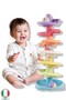 Educational Spiral Ball Tower Quercetti Rolling Tower 10 Pieces Colorful Safe Baby Toy