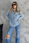 Women's Chic Label Ripped Denim Shirt – Urban Rebel