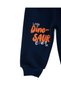 Baby Boy Dinosaur Printed Winter 3 Thread Ş Fleece-Lined Bottom Top Tracksuit Set, Winter Baby Set - 7