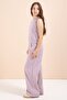 Rose Wide-Leg Pants Girls' Linen Crop Top Set 23451 - 3