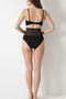 High Waist Shaping Corset Bikini Panties – Shaping / Sculpting Elastic Textures - 4