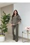 Shirt Detailed Knit Pants Set