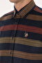 Men's Light Navy Blue Long Sleeve Shirt 50308173-Vr059 - 7
