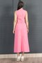Women's Summer Pink Vest Skirt Gabardine Denim Set Stylish Daily Comfortable Two-Piece 1242 - 3
