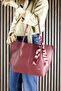 Bordo Vegan Magnetic Closure Large Size Daily Shoulder Bag and Handbag with Strap - 2