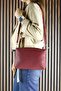 Bordo Vegan Magnetic Closure Large Size Daily Shoulder Bag and Handbag with Strap - 8