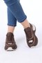 Brown Women's Sneaker - 3