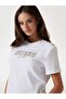 Cropped Kadın Boxy Fit T-Shirt - 6